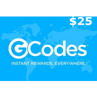 GCodes® Global Retail $25 Gift Card US