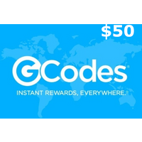 GCodes® Global Everything $50 Gift Card US