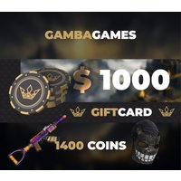 GambaGames $1000 Gift Card