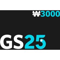 GS25 3000 KRW Gift Card KR