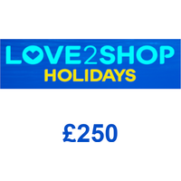 Love2Shop Holidays £250 Gift Card UK