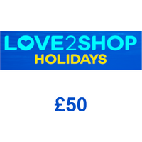 Love2Shop Holidays £50 Gift Card UK