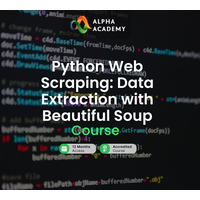 Python Web Scraping: Data Extraction with Beautiful Soup Alpha Academy Code