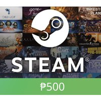 Steam Wallet Card ₱500 PH Activation Code