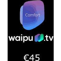 Waipu.tv Comfort €45 Gift Card DE