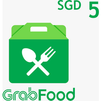 Grab Food SGD 5 Gift Card SG