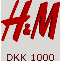 H&M 1000 DKK Gift Card DK
