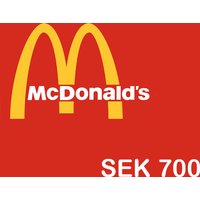 Mcdonalds SEK 700 Gift Card SE