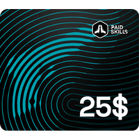 PaidSkills $25 Gift Card
