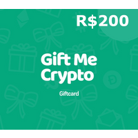 Gift Me Crypto BRL 200 Gift Card