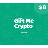 Gift Me Crypto $8 Gift Card