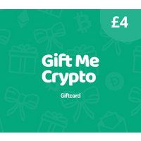 Gift Me Crypto £4 Gift Card Global