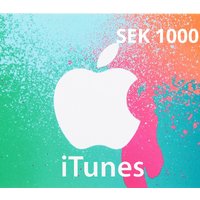 iTunes SEK 1000 Card SE