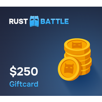 RustBattle $250 Gift Card