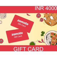 Zomato 4000 INR Gift Card IN