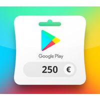 Google Play EUR 250 Gift Card AT