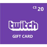 Twitch CAD 20 Gift Card CA
