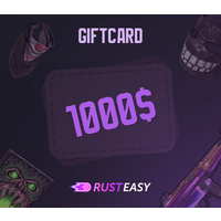 RustEasy $1000 Gems Gift Card