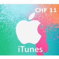 iTunes 11 CHF Card CH