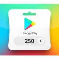 Google Play EUR 250 Gift Card EU