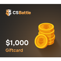 CSBattle $1000 Gift Card