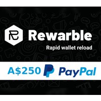 Rewarble PayPal A$250 Gift Card AU