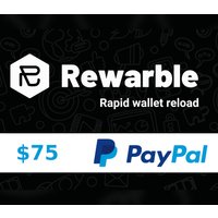 Rewarble PayPal $75 Gift Card US