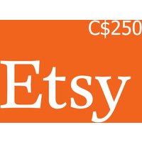 ETSY CAD 250 Gift Card CA