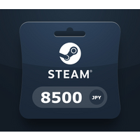 Steam Wallet JPY 8500 Gift Card JP