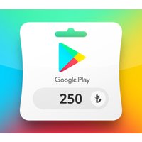 Google Play TRY 250 Gift Card TR