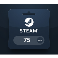 Steam Wallet SGD 75 Gift Card SG