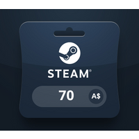 Steam Gift Card AUD 70 AU Activation Code