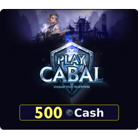 Play Cabal - 500 Cash Gift Card