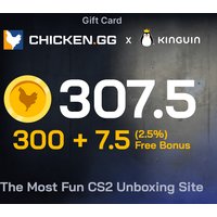 Chicken.GG 300 + 7.5 FREE Tokens