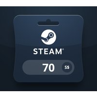 Steam Wallet SGD 70 Gift Card SG