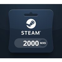 Steam Wallet MXN 2000 Gift Card