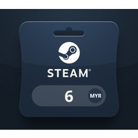 Steam Wallet MYR 6 Gift Card