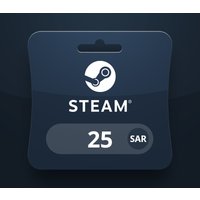 Steam Wallet SAR 25 Gift Card