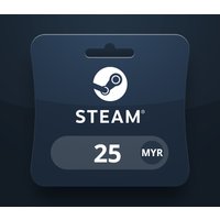 Steam Wallet MYR 25 Gift Card MY