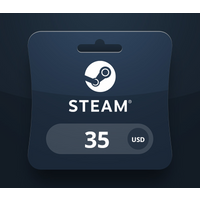 Steam Wallet USD 35 Gift Card BY