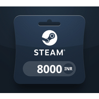 Steam Wallet INR 8000 Gift Card IN