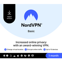 NordVPN Basic US Key (1 Month / 10 Devices)