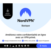 NordVPN Basic FR Key (6 Months / 10 Devices)