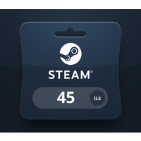 Steam Wallet ILS 45 Gift Card IL
