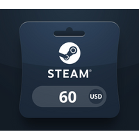 Steam Wallet USD 60 Gift Card BH