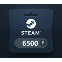 Steam Wallet INR 6500 Gift Card IN