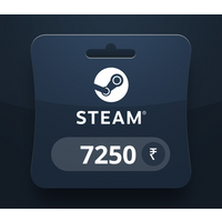Steam Wallet INR 7250 Gift Card IN