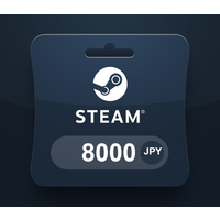 Steam Wallet JPY 8000 Gift Card JP