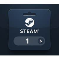 Steam Wallet USD 1 Gift Card OM