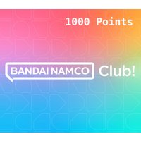 Bandai Namco Club! 1000 points Gift Card